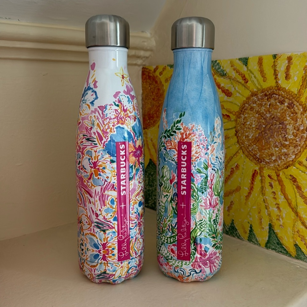 Lilly Pulitzer water bottles bundle